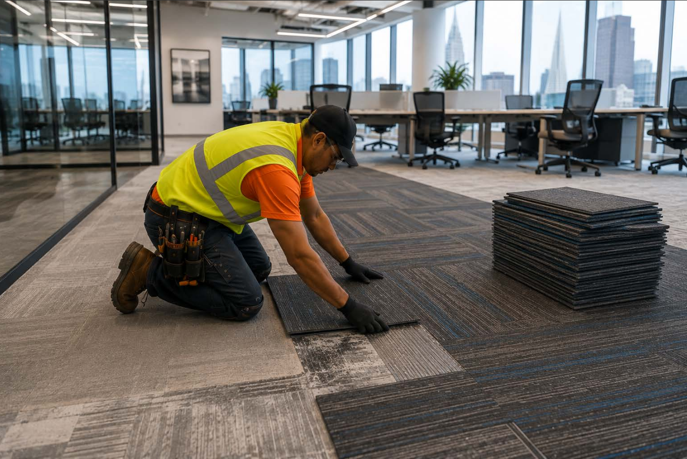floor-install-HOEM Hoem & Associates floor installation